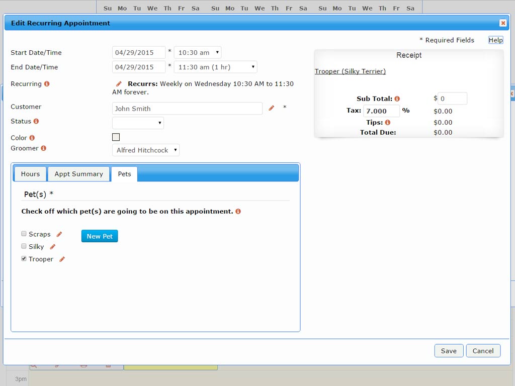 Groomsoft Tutorials and Screenshots